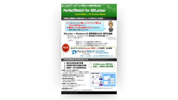 PerfectWatch for BitLocker_リーフレット